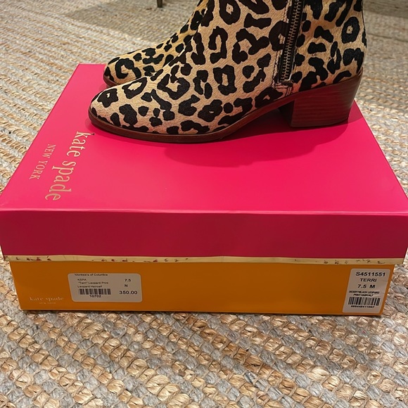 Kate Spade Terri Leopard Boots - Picture 9 of 10